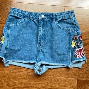 Jean shorts